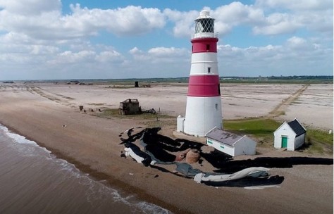 Orfordness lighthouse_2019_BBC